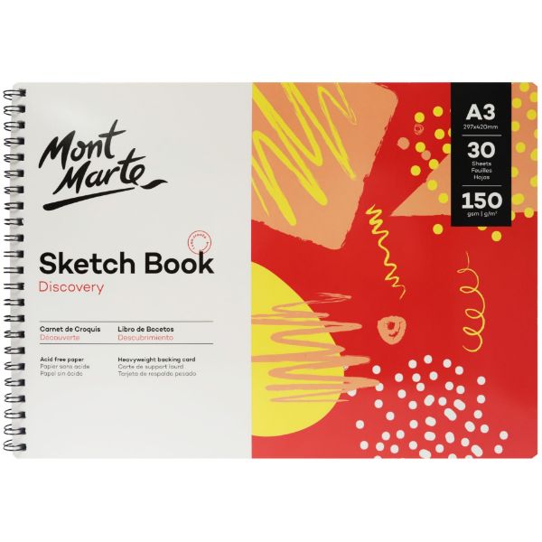 Picture of Mont Marte Sketch Book 150gsm A3