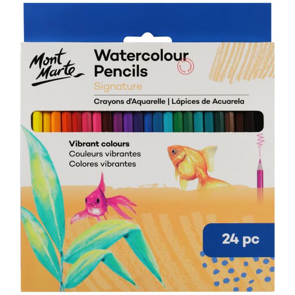 Picture of MM Watercolour Pencils 24pc