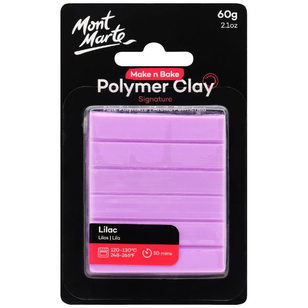 Picture of Mont Marte Make n Bake Polymer Clay 60g - Lilac