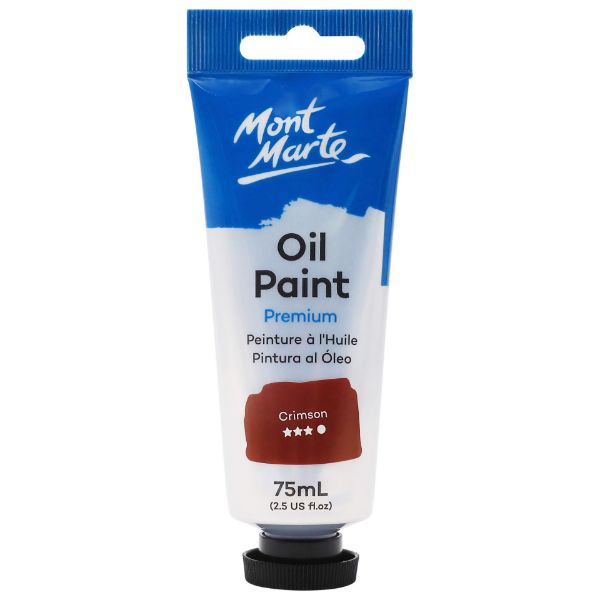 Picture of Mont Marte Oil Paint 75ml - Crimson