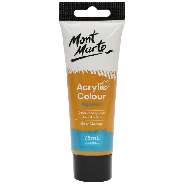 Picture of Mont Marte Acrylic Colour Paint 75ml - Raw Sienna