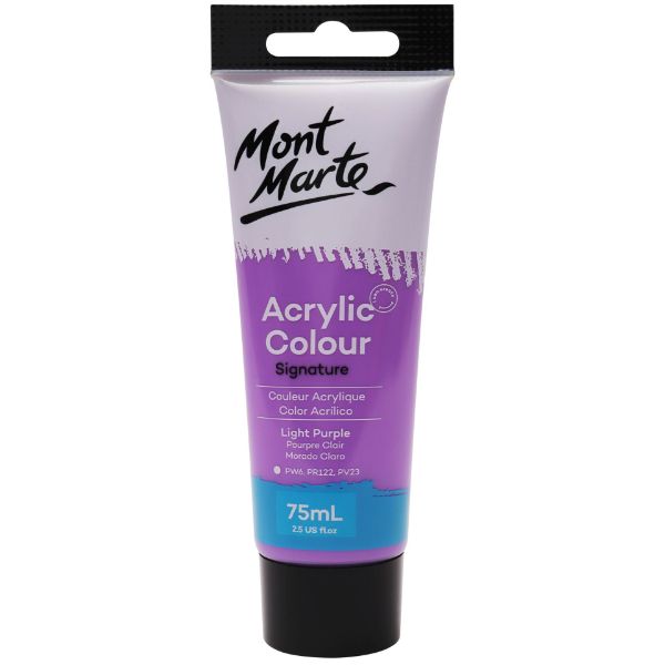 Picture of Mont Marte Acrylic Colour Paint 75ml - Light Purple