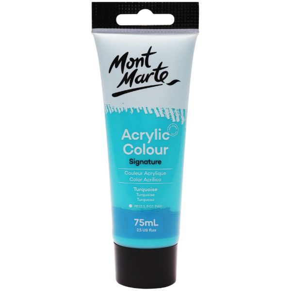 Picture of Mont Marte Acrylic Colour Paint 75ml - Turquoise