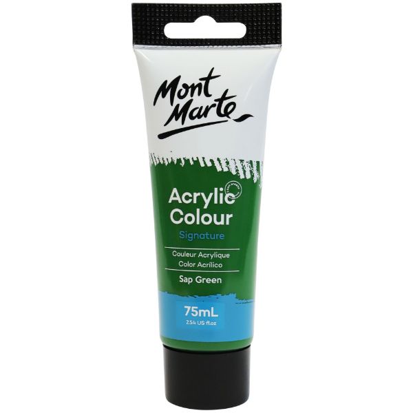 Picture of Mont Marte Acrylic Colour Paint 75ml - Sap Green