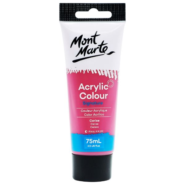 Picture of MM Acrylic Colour Paint 75ml - Cerise