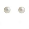 Picture of Sybella Jewellery Button Pearl Stud Earring 9-10mm
