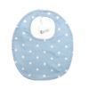 Picture of Round Neck Bib - Blue Dot