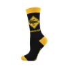 Picture of Bamboozld Sock - Crocodile Road Sign Womens Size 2-8