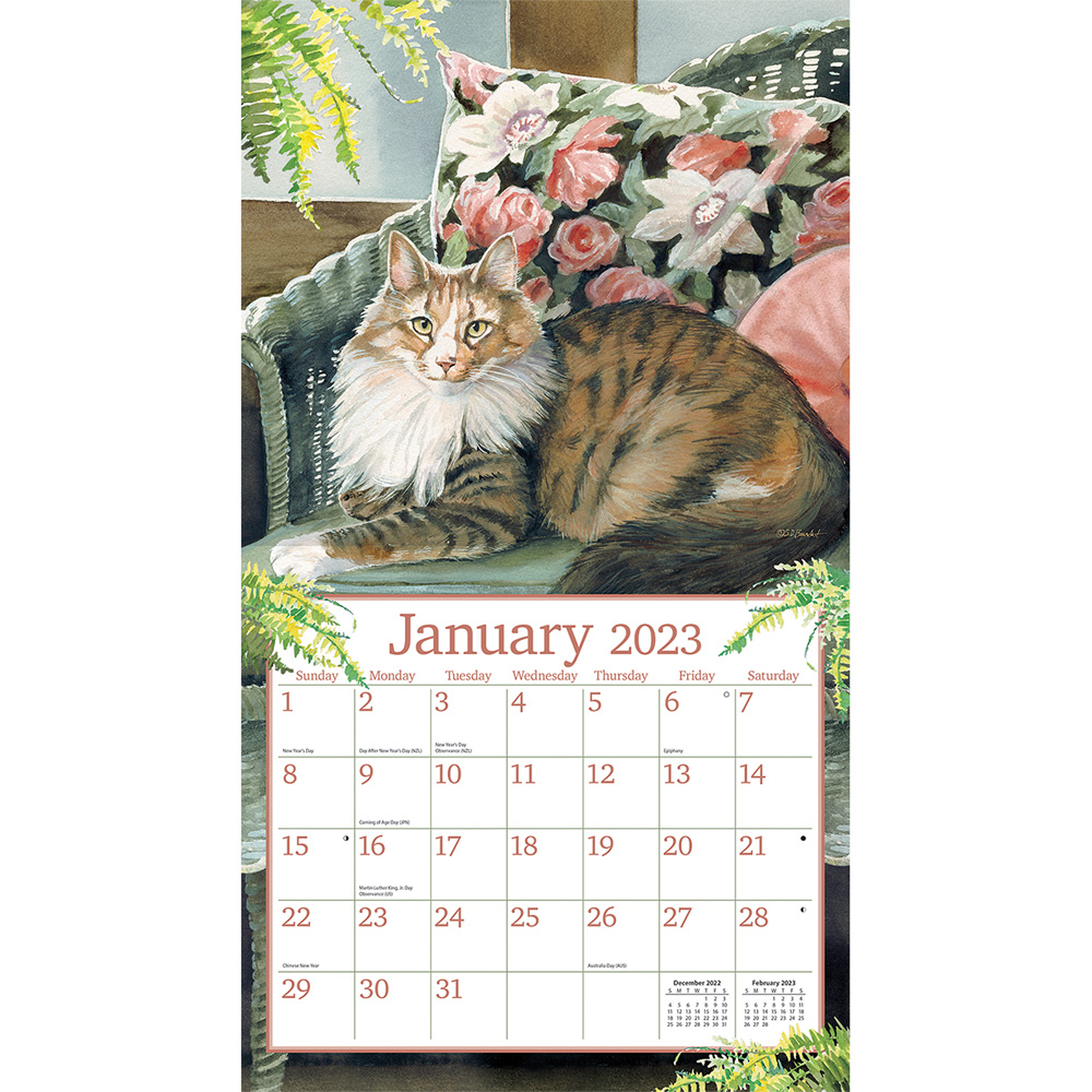 lang-cat-calendar-2023-customize-and-print