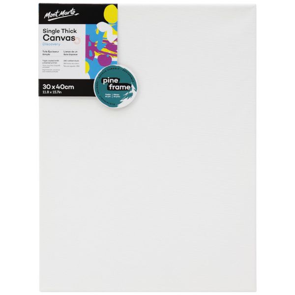 Picture of Mont Marte Discovery Canvas Single Thick 30x40cm