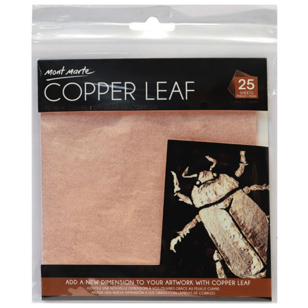 Picture of Mont Marte Copper Leaf 14x14cm 25 sheet
