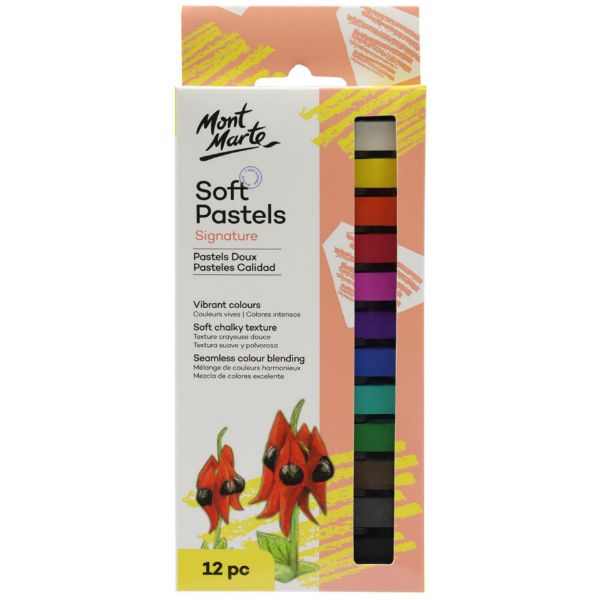 Picture of M.M. Soft Pastels 12pce