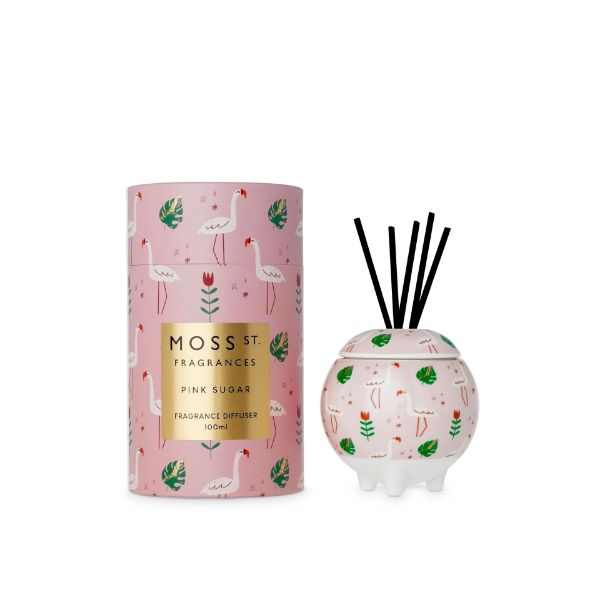 Picture of Moss St. Ceramic Diffuser 100ml - Pink Sugar