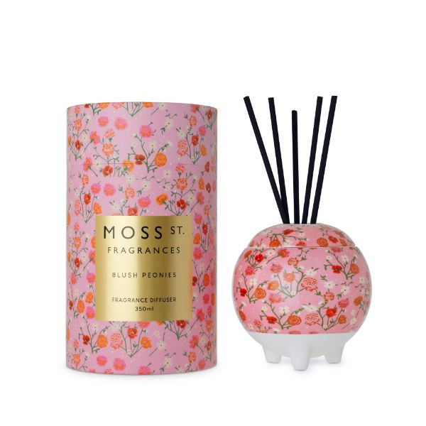 Picture of Moss St. Ceramic Diffuser 350ml - Blush Peonie