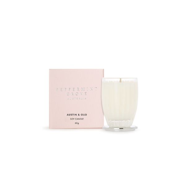 Picture of Peppermint Grove Candle 60g - Austin & Oud