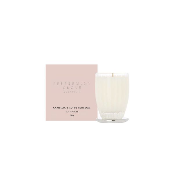 Picture of Peppermint Grove Candle 60g - Camellia & Lotus Blossom