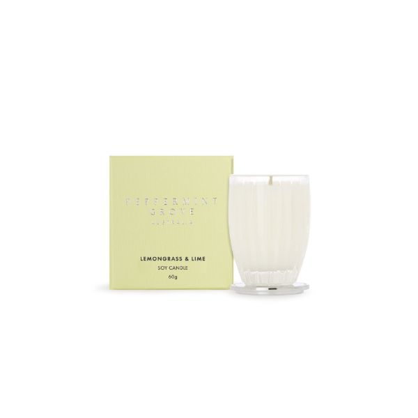 Picture of Peppermint Grove Candle 60g - Lemongrass & Lime