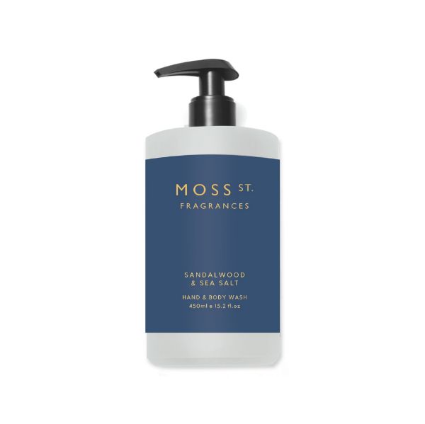 Picture of Moss St. Hand & Body Wash 450ml -Sandalwood & Sea Salt