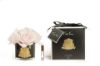 Picture of COTE NOIRE - PERFUMED NATURAL TOUCH 5 ROSES - BLACK - FRENCH PINK