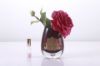 Picture of COTE NOIRE -TEAR DROP TEA ROSE DARK GLASS - CARMINE RED