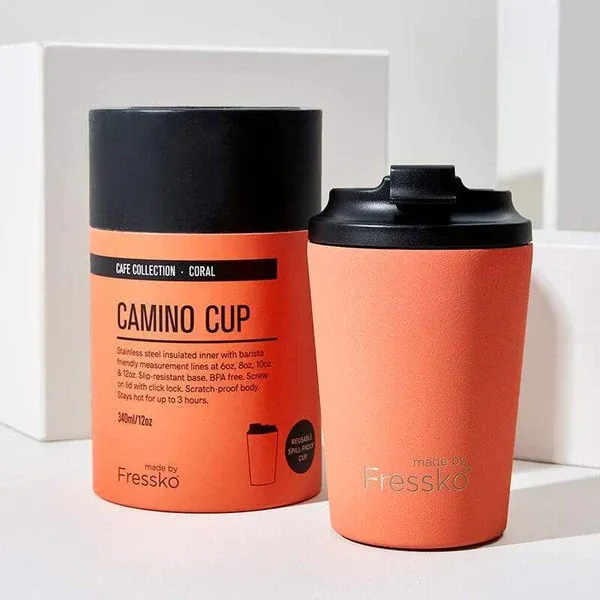 Picture of Fressko Reusable Camino Cup 340ml Coral