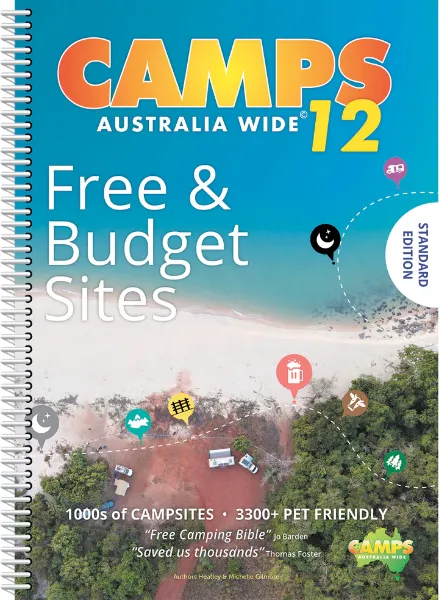 Picture of Hema Map Camps 12 Aust Wide Standard edition (A4)