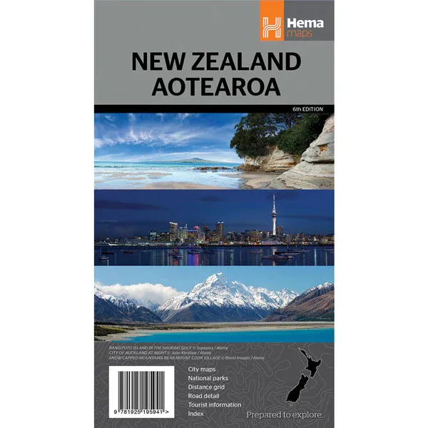 Picture of Hema Map New Zealand Aotearoa