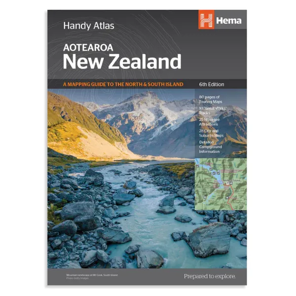 Picture of Hema Map New Zealand Hand Atlas N&S