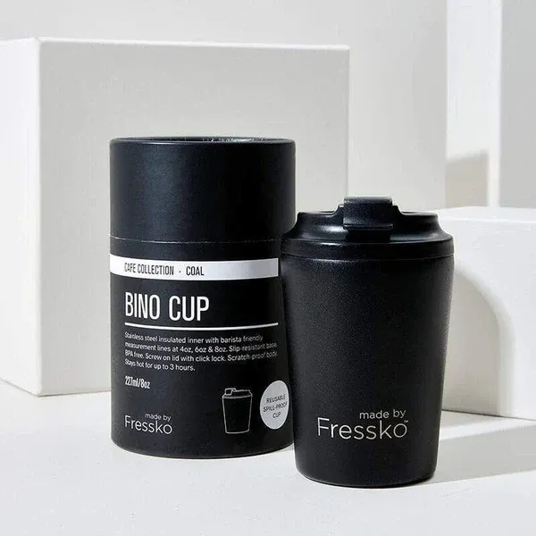 Picture of Fressko Reusable Bino Cup 227ml Coal