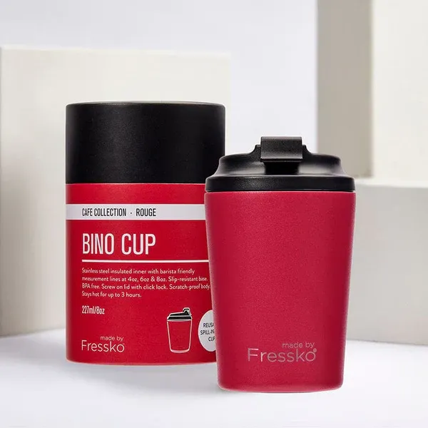 Picture of Fressko Reusable Bino Cup 227ml Rouge