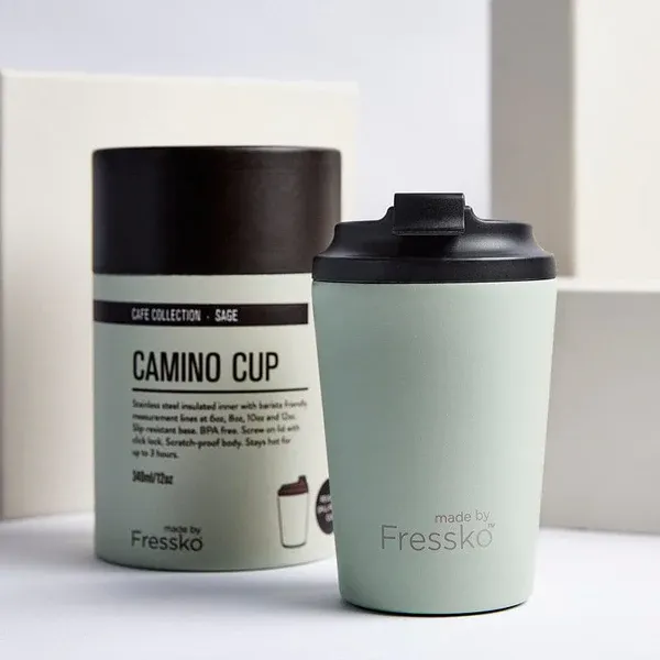 Picture of Fressko Reusable Camino Cup 340ml Sage