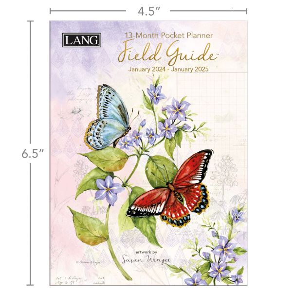 Picture of Lang 13 Month Pocket Planner 2024 Field Guide