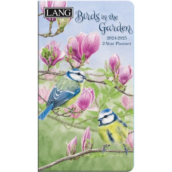 Picture of Lang 2 year Pocket Planner 2024/2025 Birds in the Garden