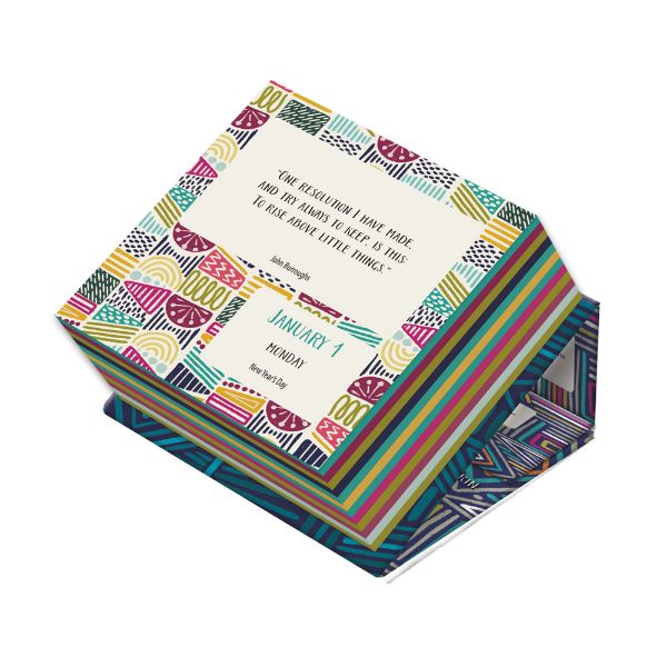 Picture of Lang 365 2024 Daily Thoughts Boxed Be Go