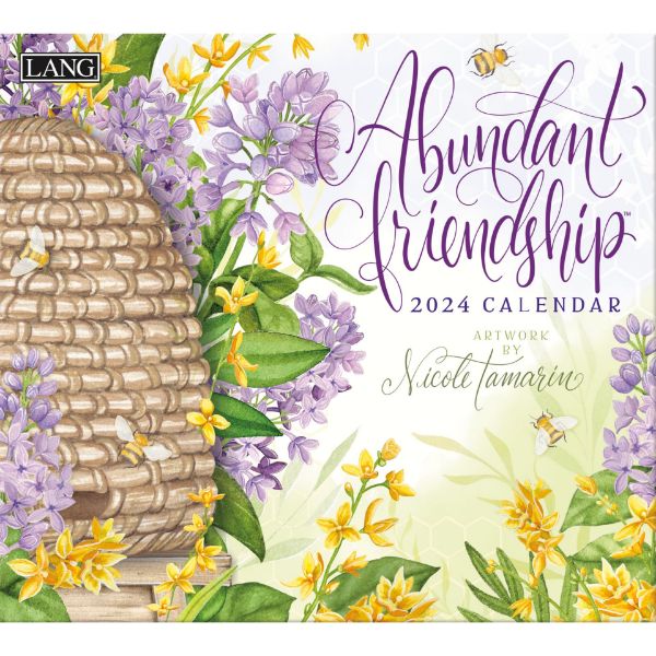 Picture of Lang Wall Calendar 2024 Abundant Friendship