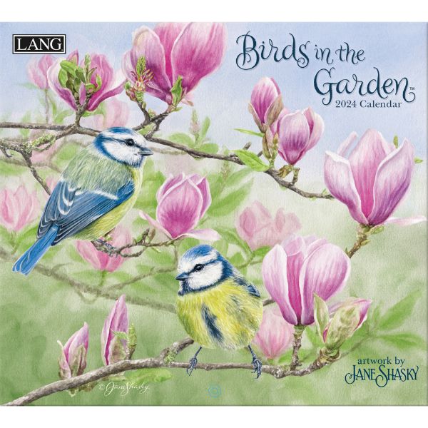 Lang Wall Calendar 2024 Birds in the Garden Nextra Dianella
