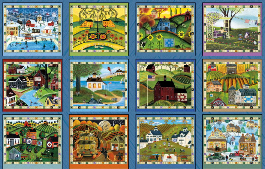 Lang Wall Calendar 2024 Country Nextra Dianella