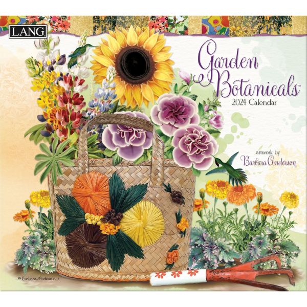 Picture of Lang Wall Calendar 2024 Garden Botanicals