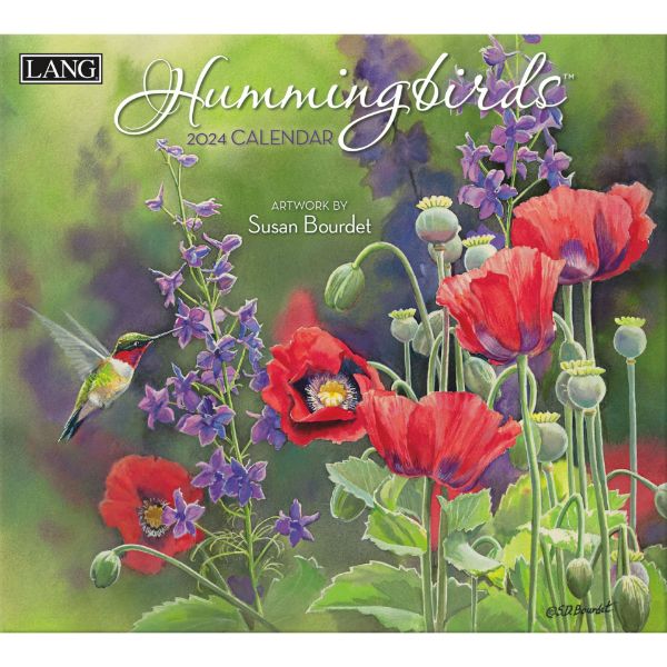 Picture of Lang Wall Calendar 2024 Hummingbirds