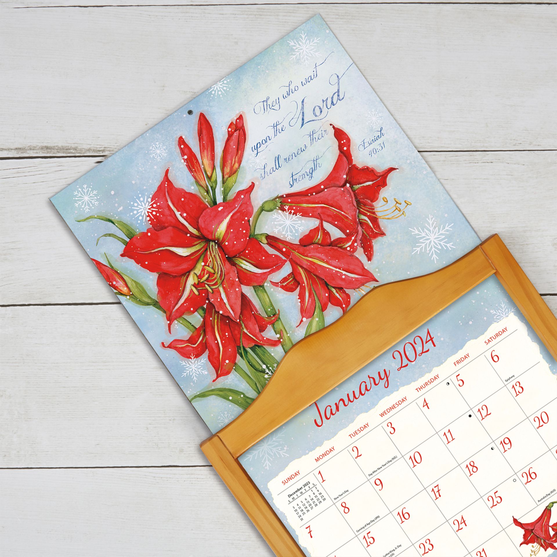 Lang Wall Calendar 2024 Natures Grace Nextra Dianella