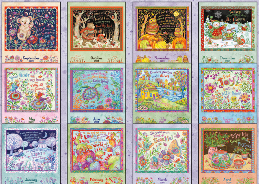 Lang Wall Calendar 2024 Simple Inspirations Nextra Dianella