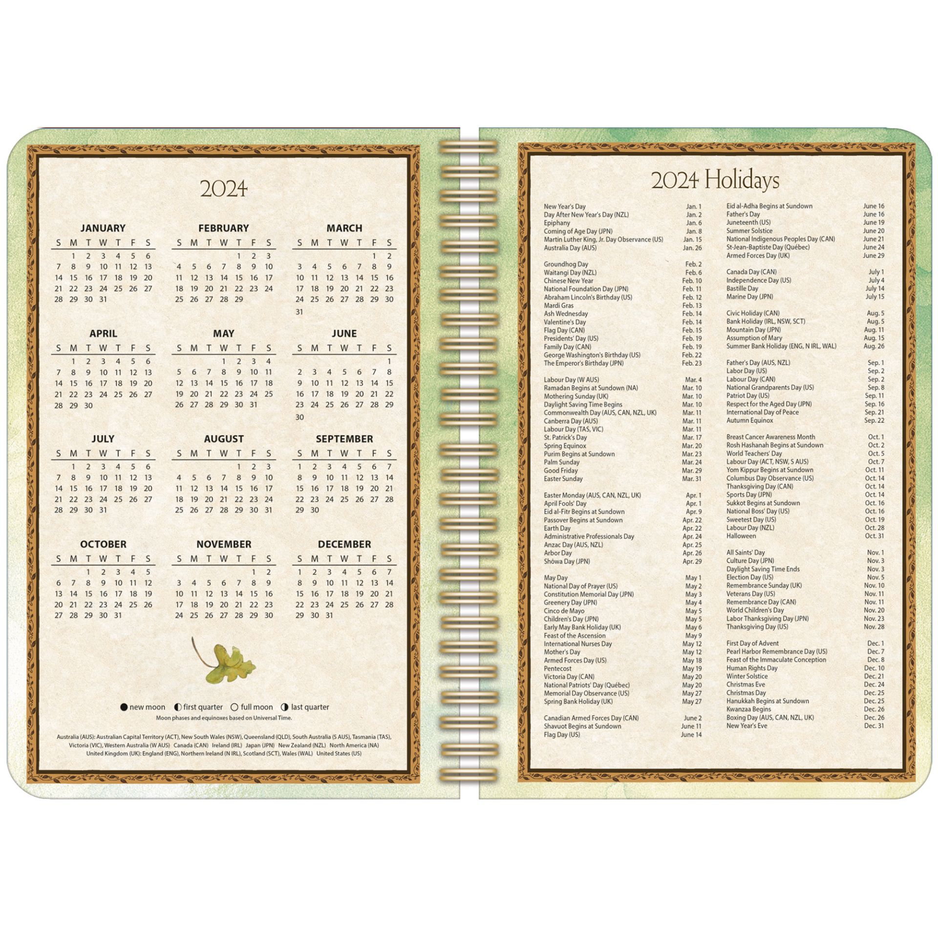 Lang Engagement Planner 2024 Bountiful Blessings Nextra Dianella
