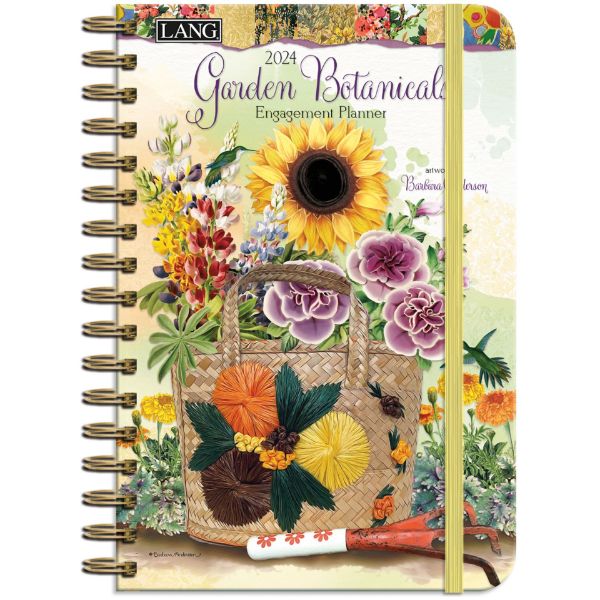 Picture of Lang Engagement Planner 2024 Garden Botanicals