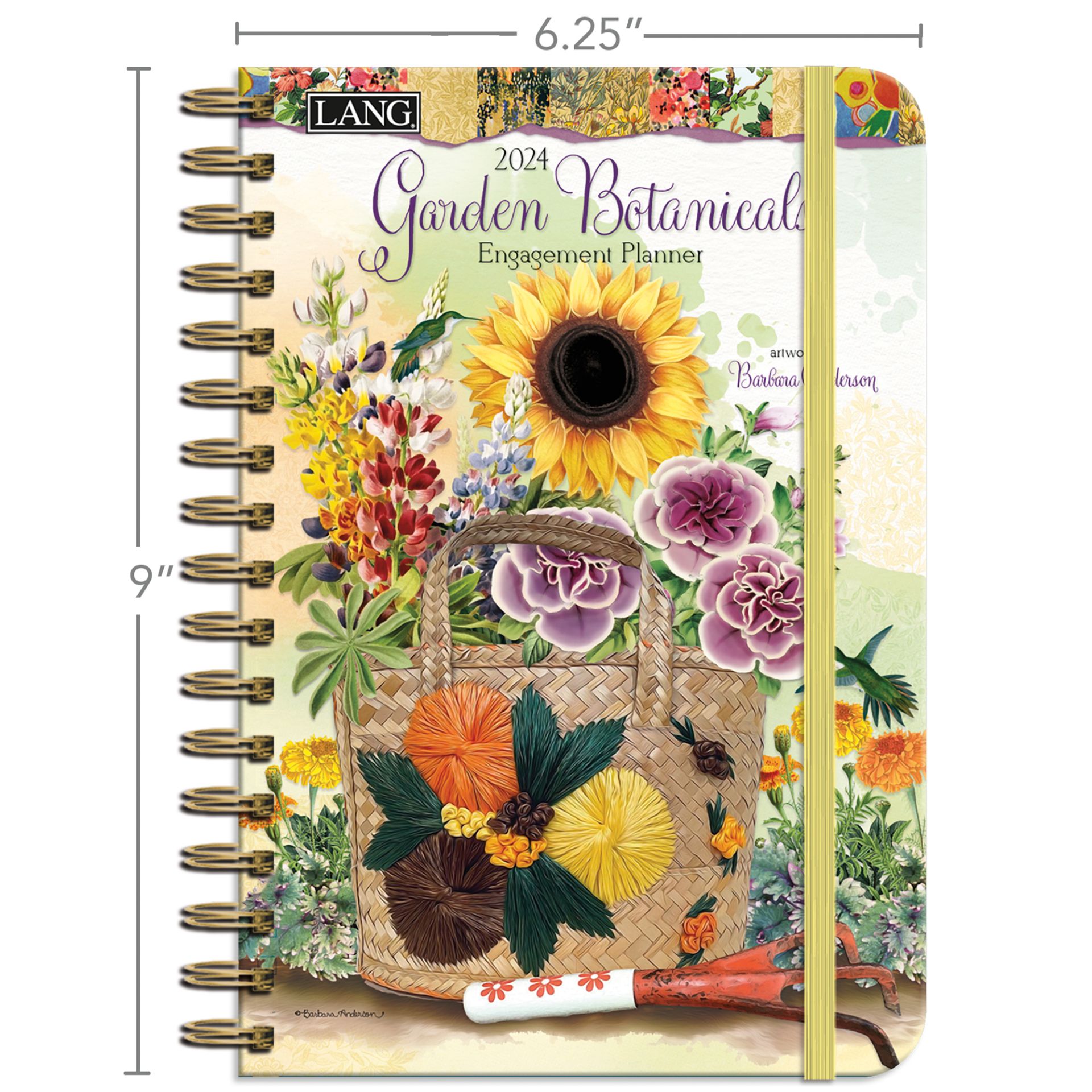 Lang Engagement Planner 2024 Garden Botanicals Nextra Dianella