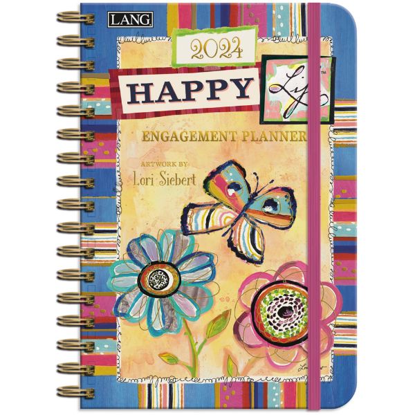 Picture of Lang Engagement Planner 2024 Happy Life