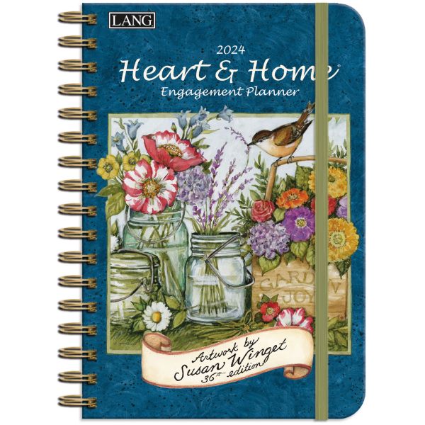 Picture of Lang Engagement Planner 2024 Heart & Home
