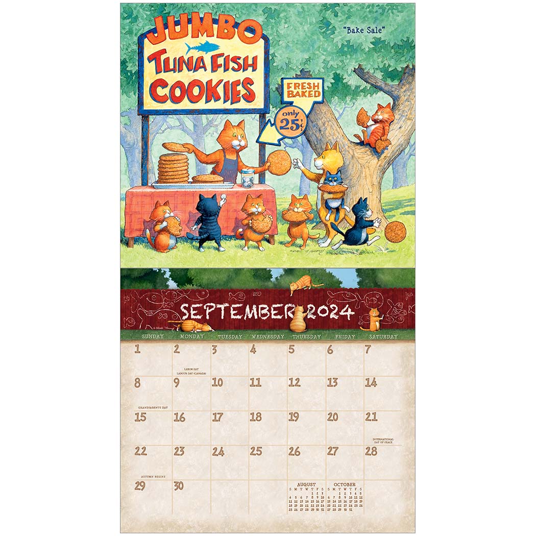 Legacy Calendar 2024 A Cats Life Nextra Dianella