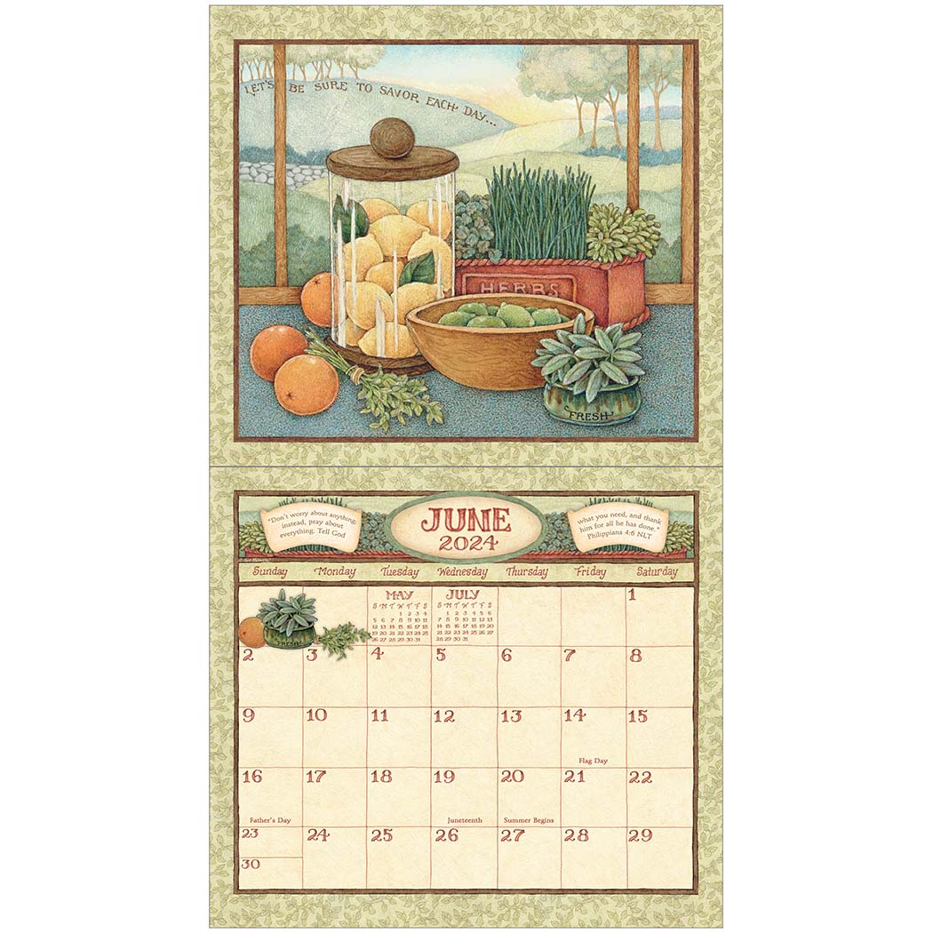 Legacy Wall Calendar 2024 Faithful Moments Nextra Dianella
