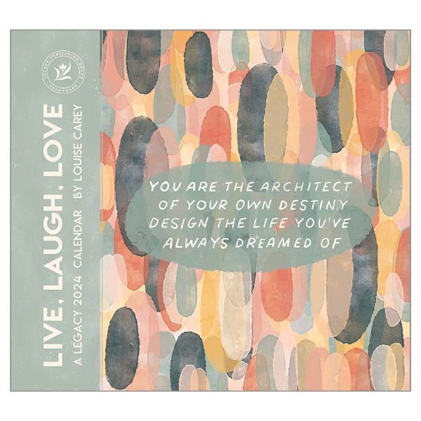 Picture of Legacy Wall Calendar 2024 Live Laugh Love