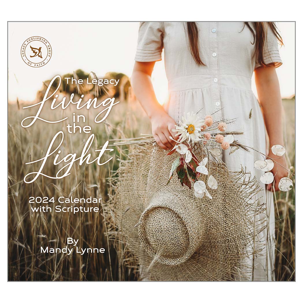 Legacy Wall Calendar 2024 Living In The Light Nextra Dianella